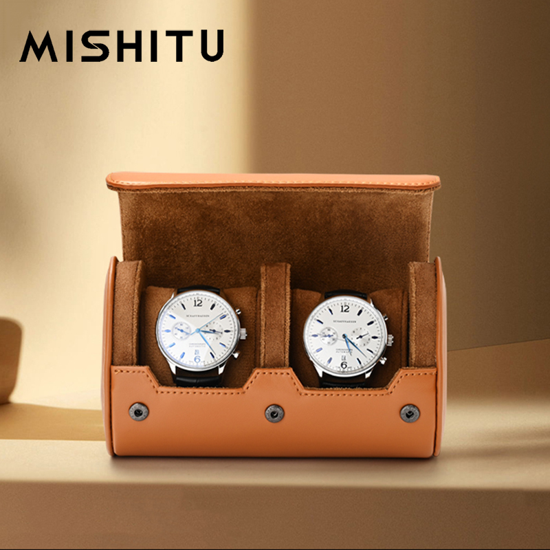Jewelry With Watches - Mishitu 1/2/3-slot relógio de armazenamento rolo