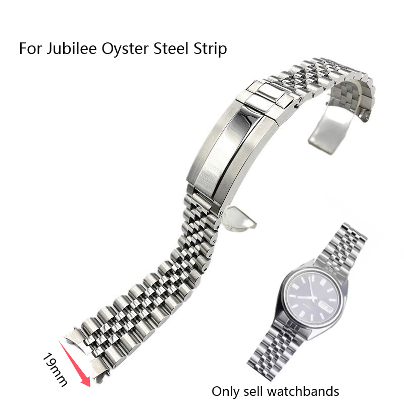 Jared Jewelry Watches - 19mm prata escovada 904 aço inoxidável