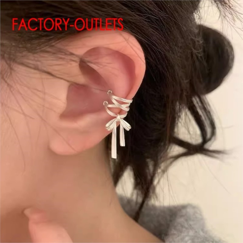 Ear Cuff No Piercing - Genuíno 925 prata esterlina orelha manguito