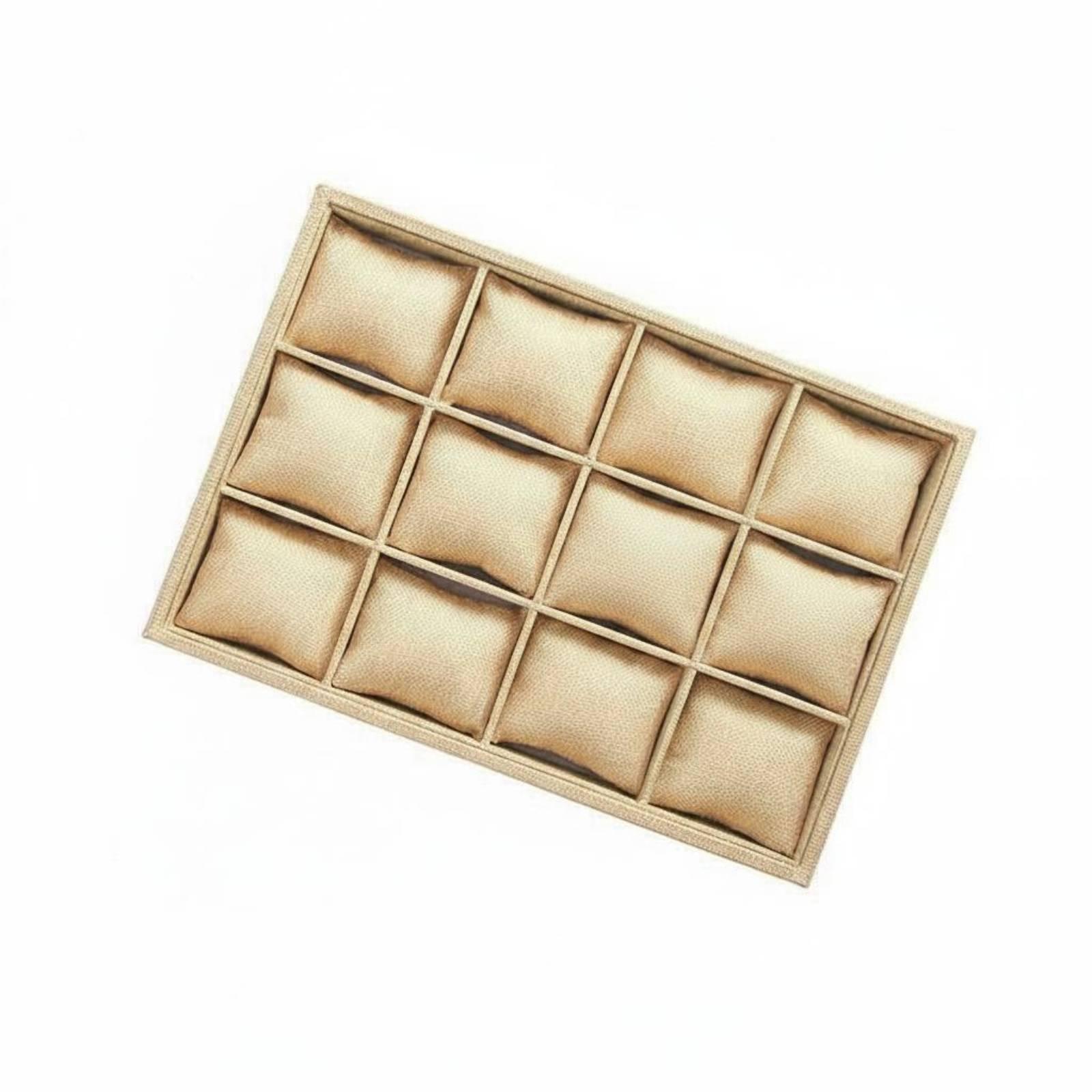 Jewelry Organizer Watches - Suporte de Joias em Tecido, Bandeja