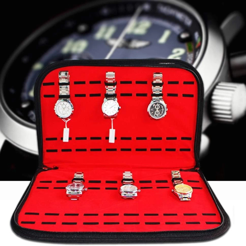 Jewelry Organizer Watches - Bolsa de armazenamento para relógio com