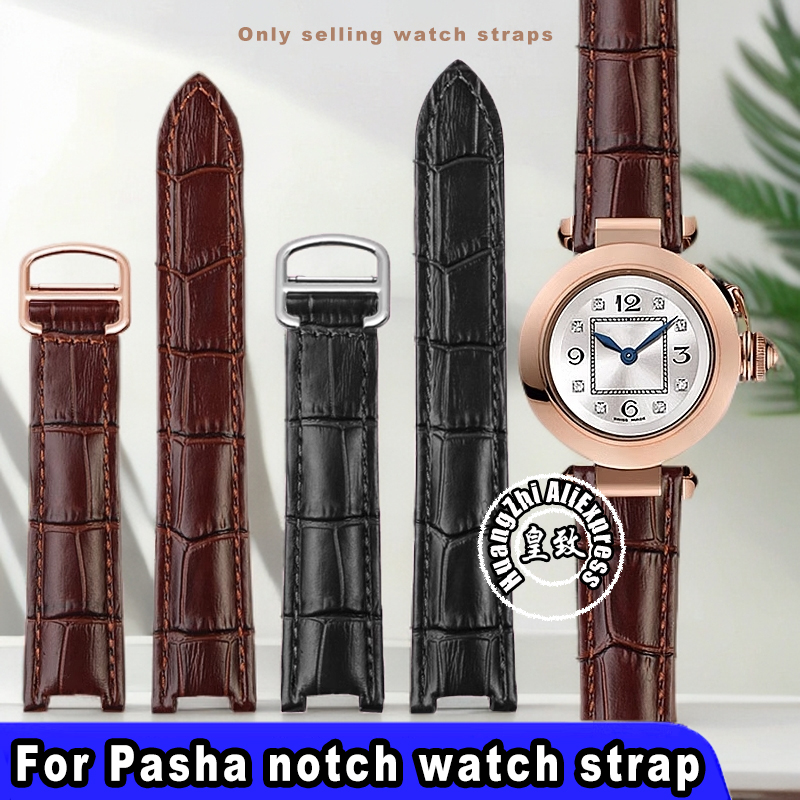 Cartier Watch Tank - Pulseira de relógio de couro de