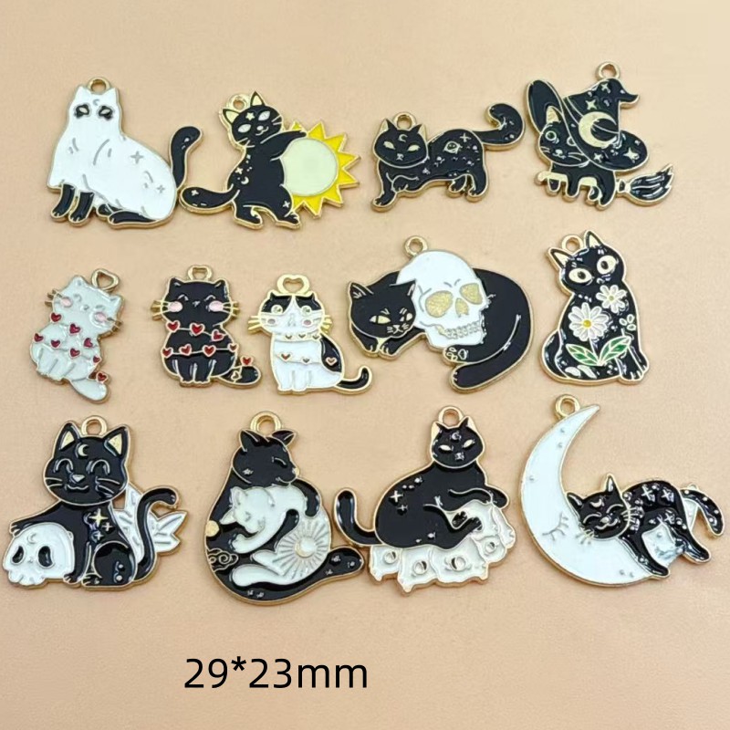 Drop Earrings - 10 peças de pingentes originais de