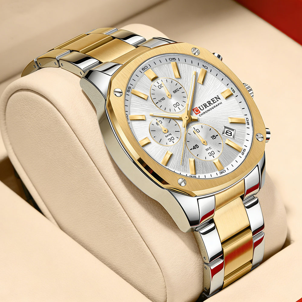 Jewelry For Watches - Relógio Esportivo Masculino Moderno CURREN 42mm