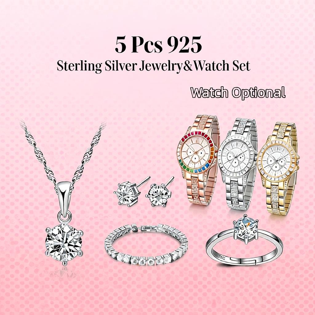 Conjunto de Colar e Brincos de - Best Jewelry Watches Women avaliação e preço