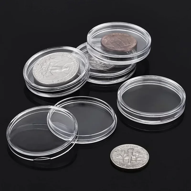 Cápsulas plásticas transparent - Collectors Coins Jewelry & Watches Of Smithtown Photos avaliação e preço