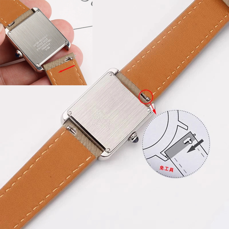 Pulseira de relógio para Carti - Cartier Watch Tank avaliação e preço