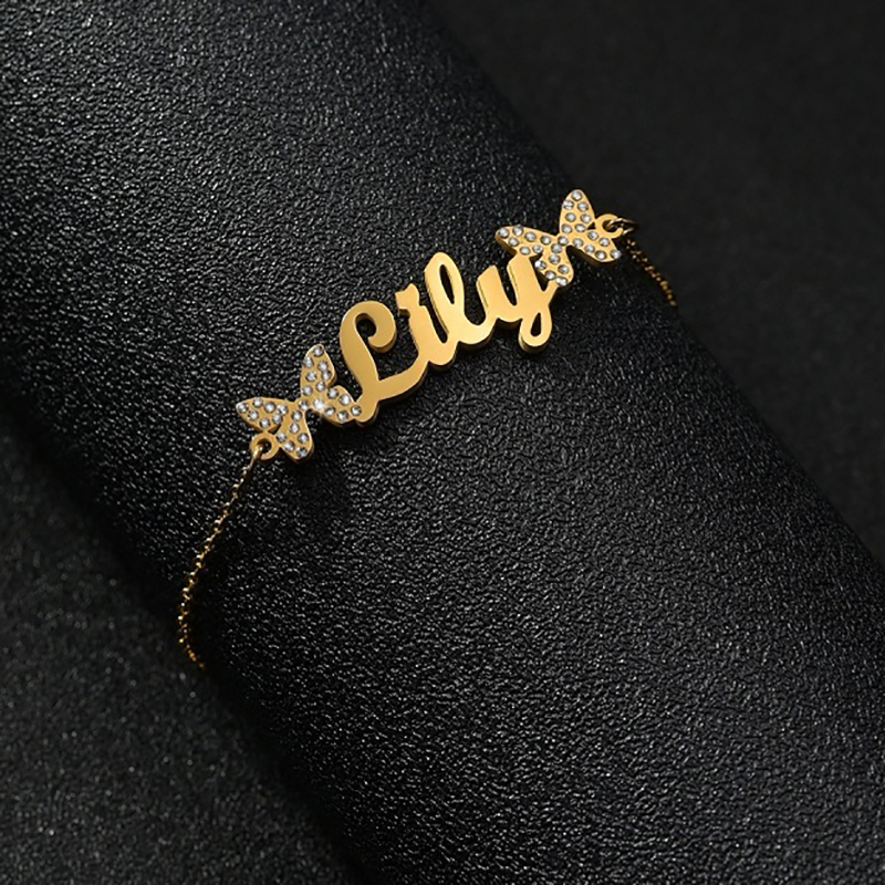 Atoztide conjunto de joias per - Engraved Name Necklace avaliação e preço