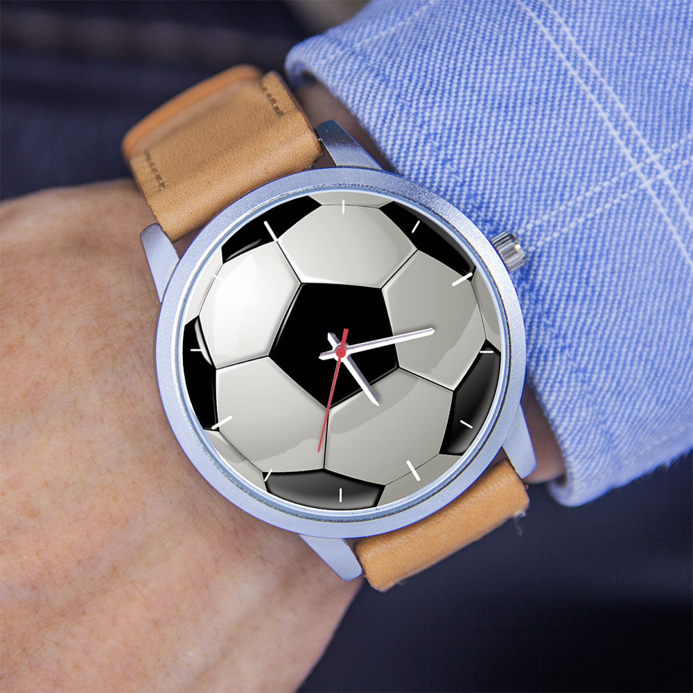 Futebol design fãs prata homem - Jewelry Watches Women avaliação e preço