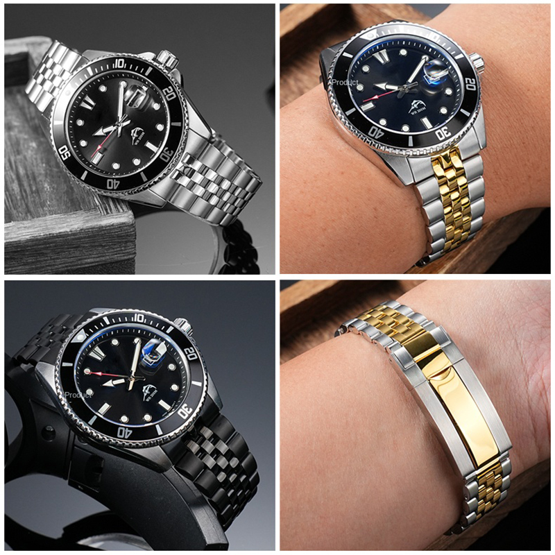 22mm 316l aço prata jubileu re - Jared Jewelry Watches avaliação e preço
