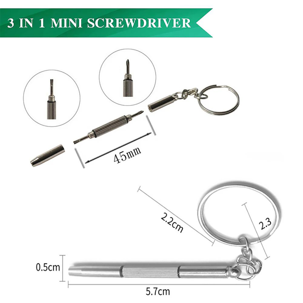 1/2/10 pçs mini 3 in1 chave de - Watch Repair Tool Kit avaliação e preço