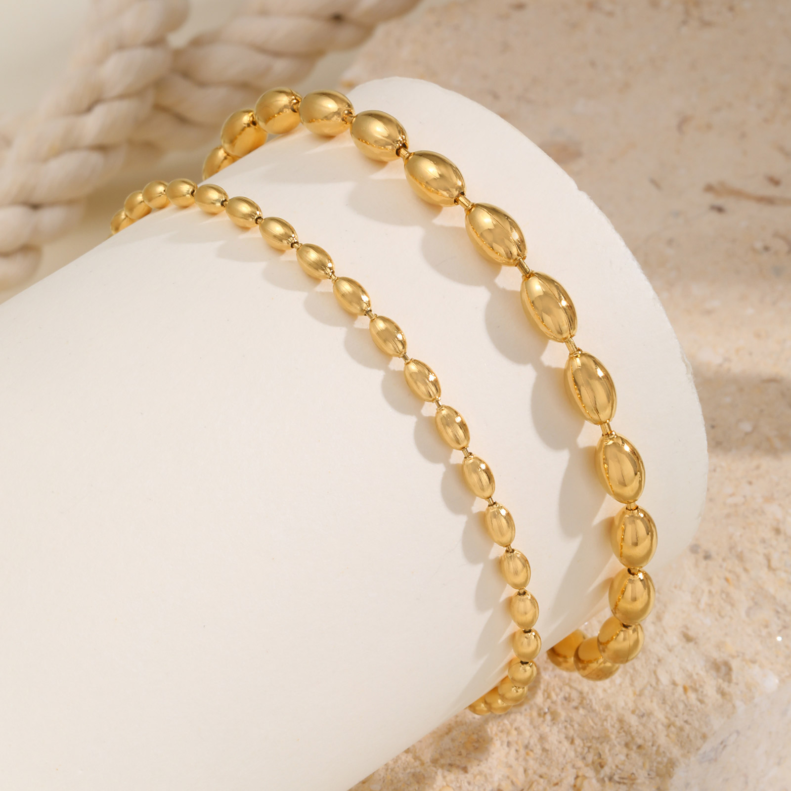 Tornozeleira de corrente de co - Jc Jewelry & Watches avaliação e preço
