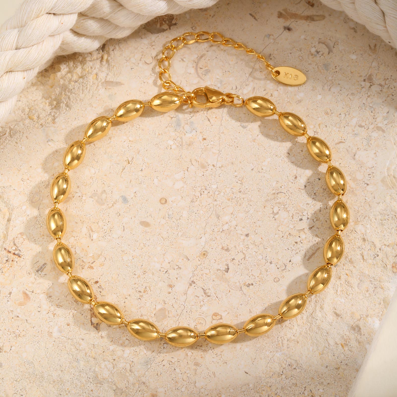 Tornozeleira de corrente de co - Jc Jewelry & Watches avaliação e preço