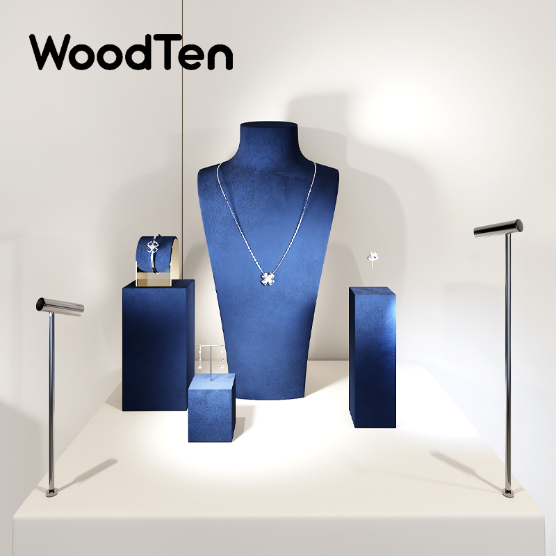 WoodTen-Premium Blue Jewelry D - Jewelry Shop Watches avaliação e preço