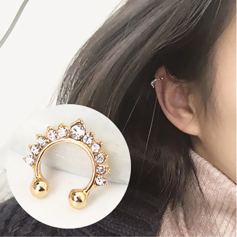 U-Forma Anéis Nariz Falso e St - Ear Cuff No Piercing avaliação e preço
