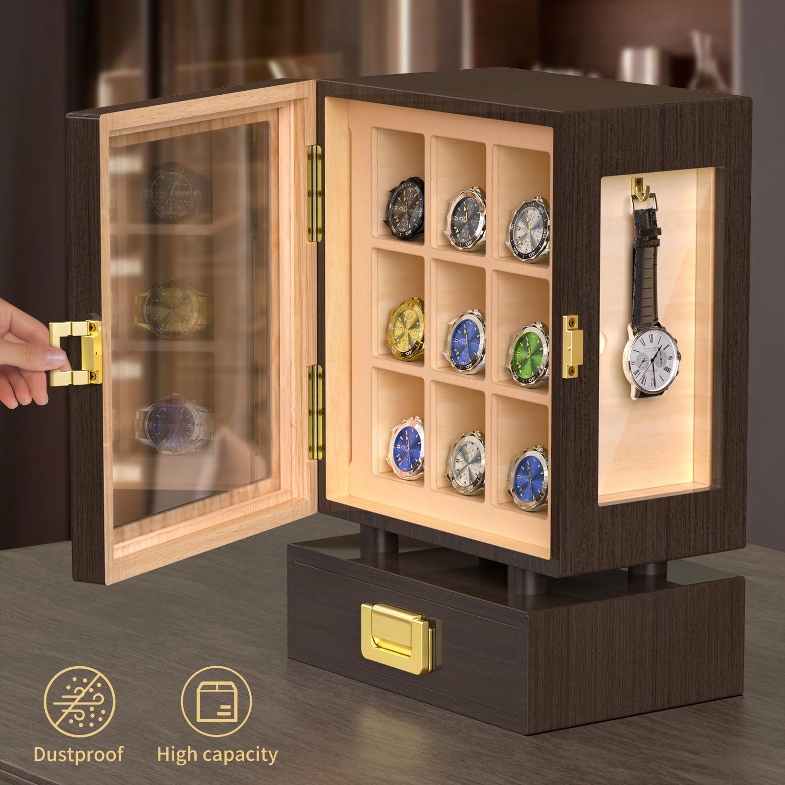 Caixa de Armazenamento de Reló - Watches & Jewelry Repair Center New York avaliação e preço