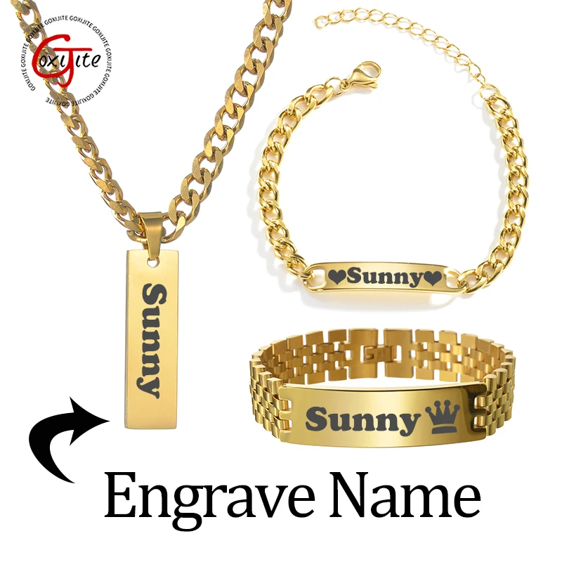 Goxijite personalizado gravado - Engraved Name Necklace avaliação e preço