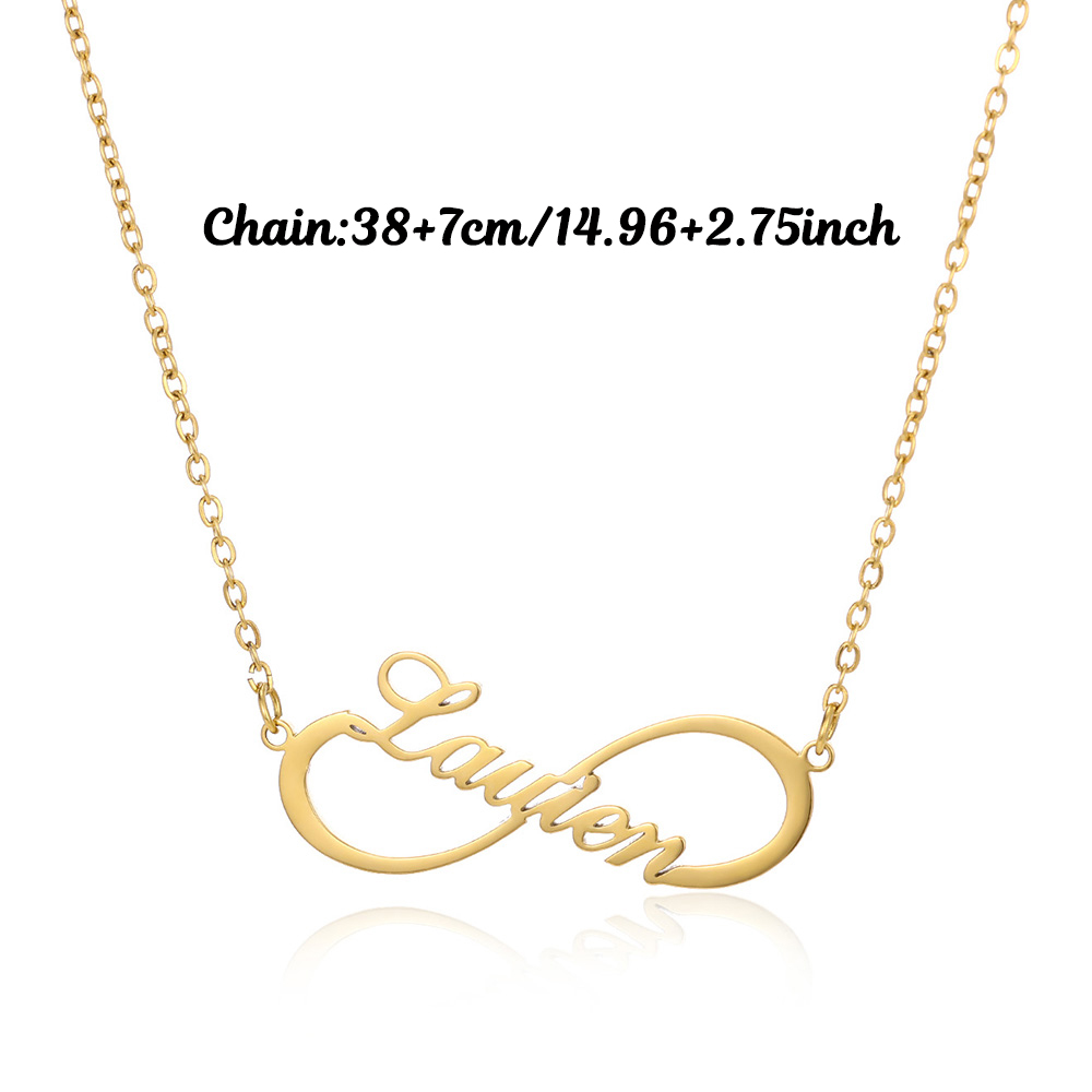 Colares Infinito Personalizado - Engraved Name Necklace avaliação e preço