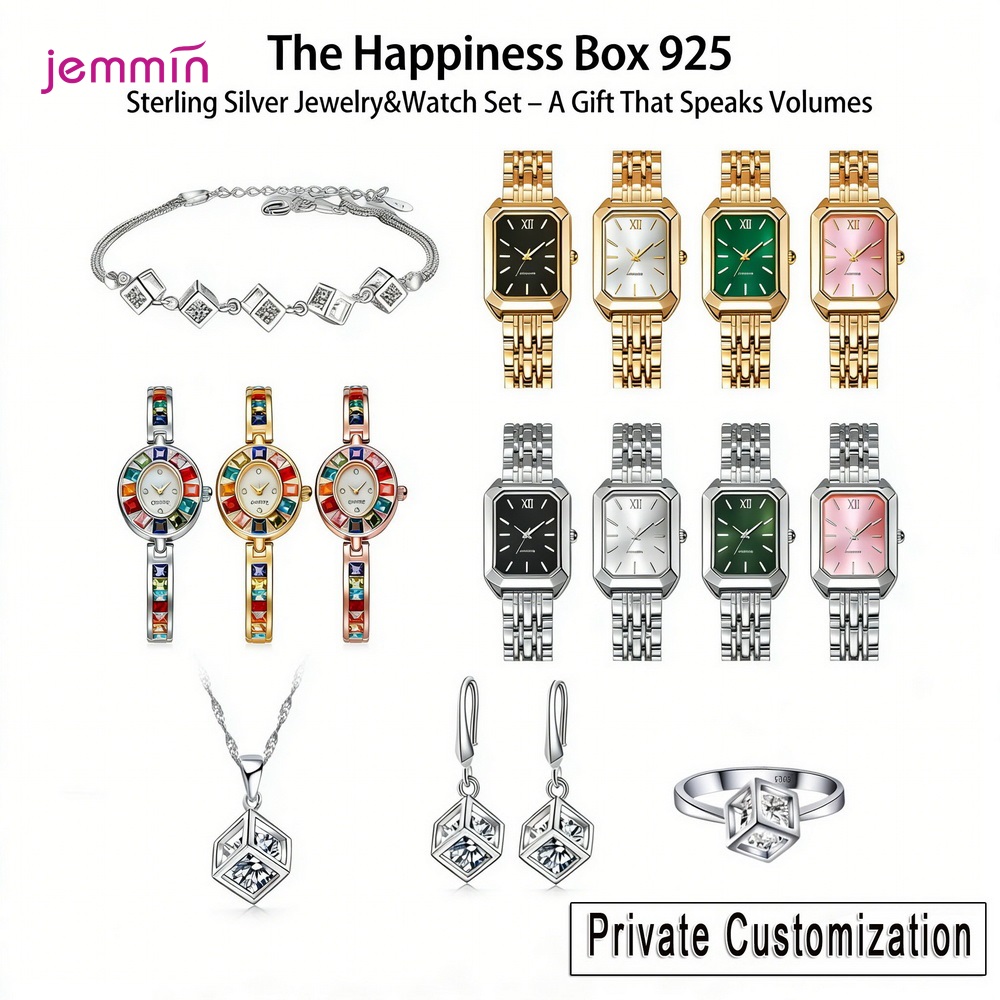 Conjunto de Joias de Luxo em P - Best Jewelry Watches Women avaliação e preço
