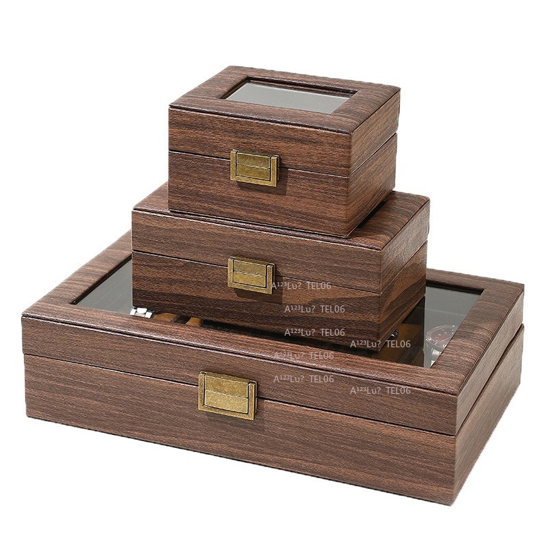 Caixa de Relógio Vintage em Co - Jewelry Organizer Watches avaliação e preço