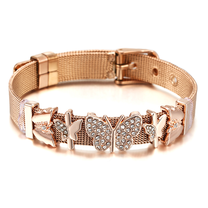 Pulseiras de malha de aço inox - Best Jewelry Watches Women avaliação e preço