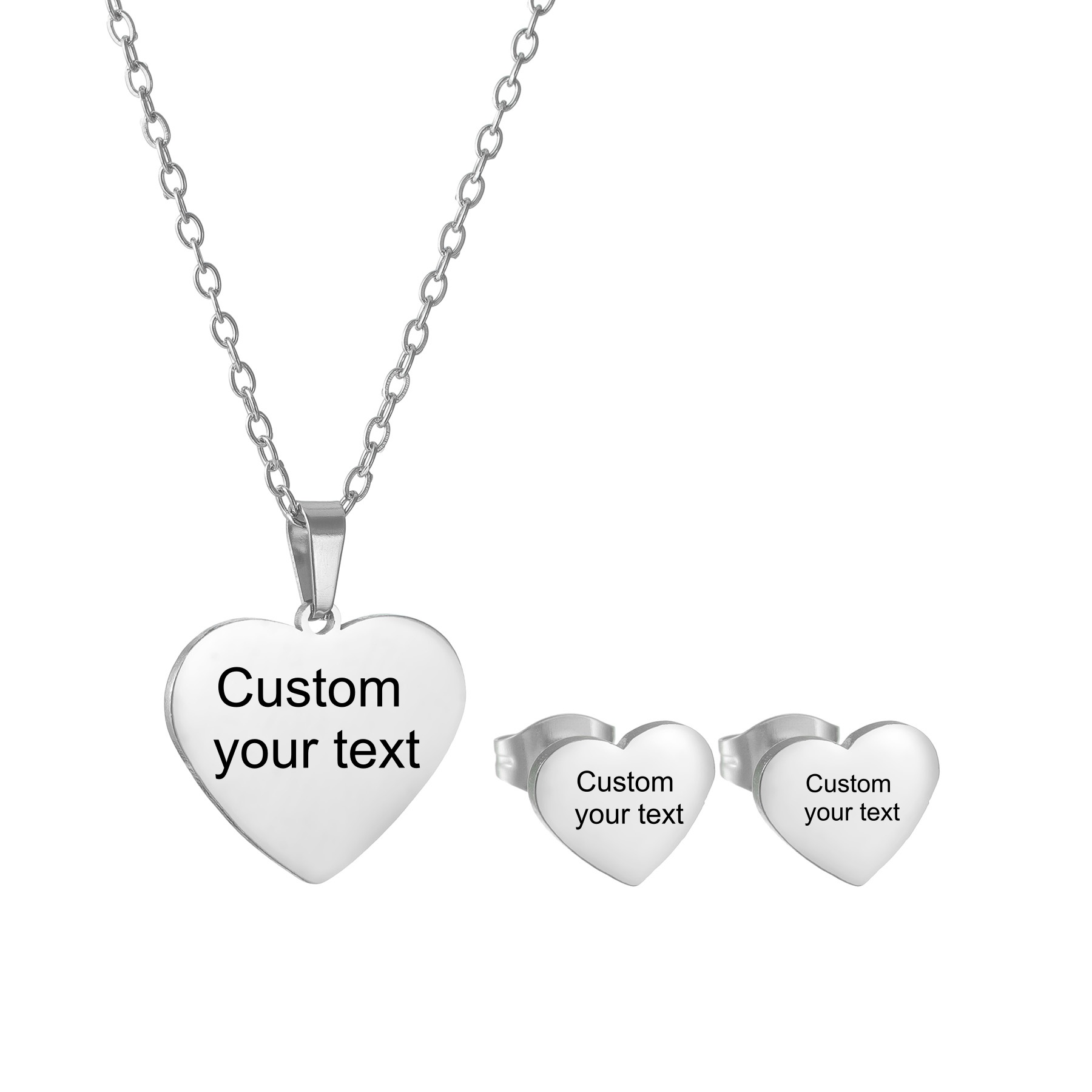 Conjunto de Joias Personalizad - Engraved Name Necklace avaliação e preço