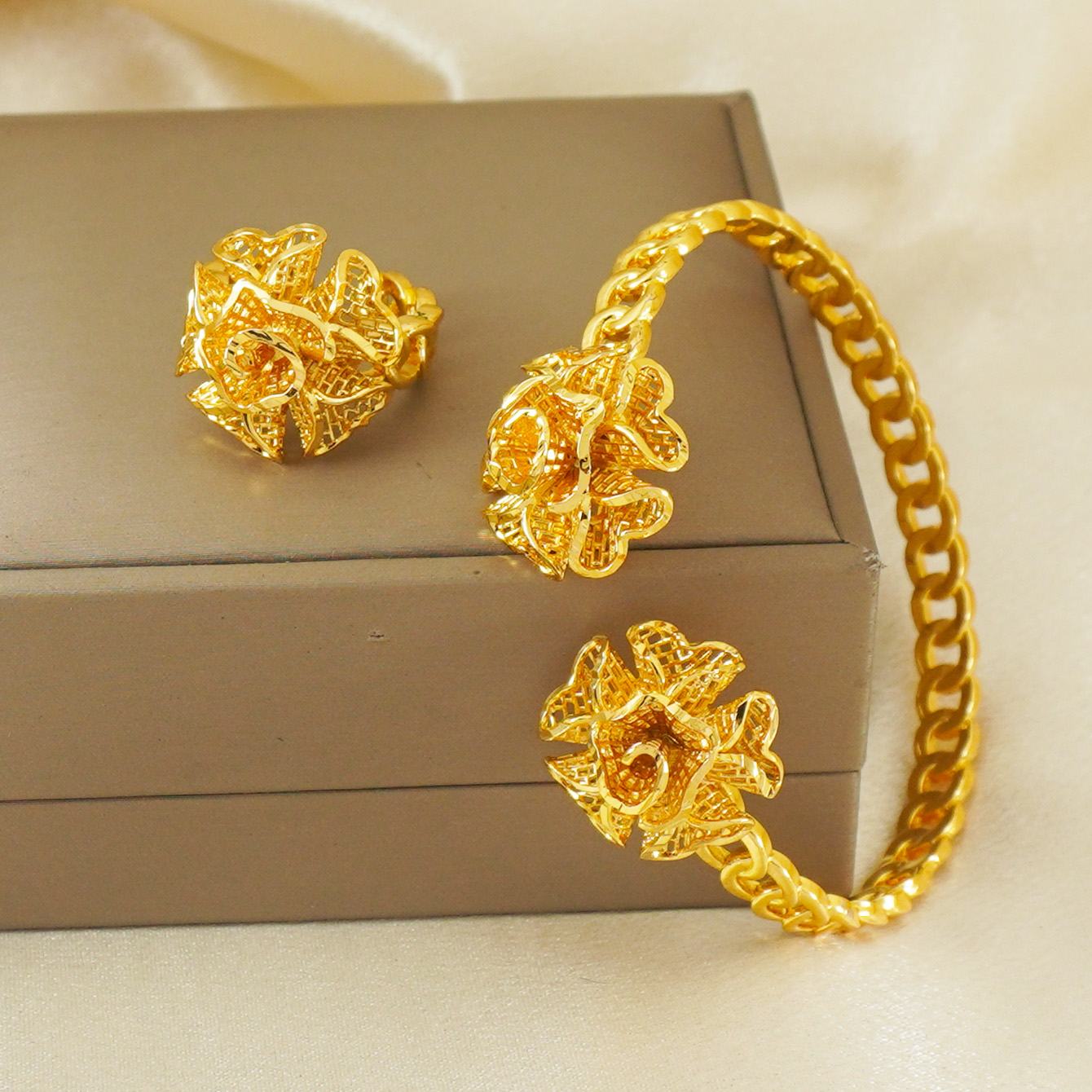 Pulseira de cobre banhada a ou - Best Jewelry Watches Women avaliação e preço
