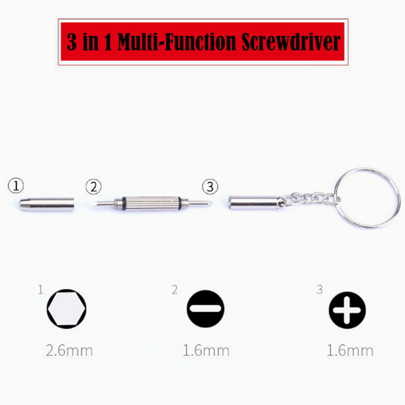 Kit de Reparo 3 em 1 para Ócul - Watch Repair Tool Kit avaliação e preço