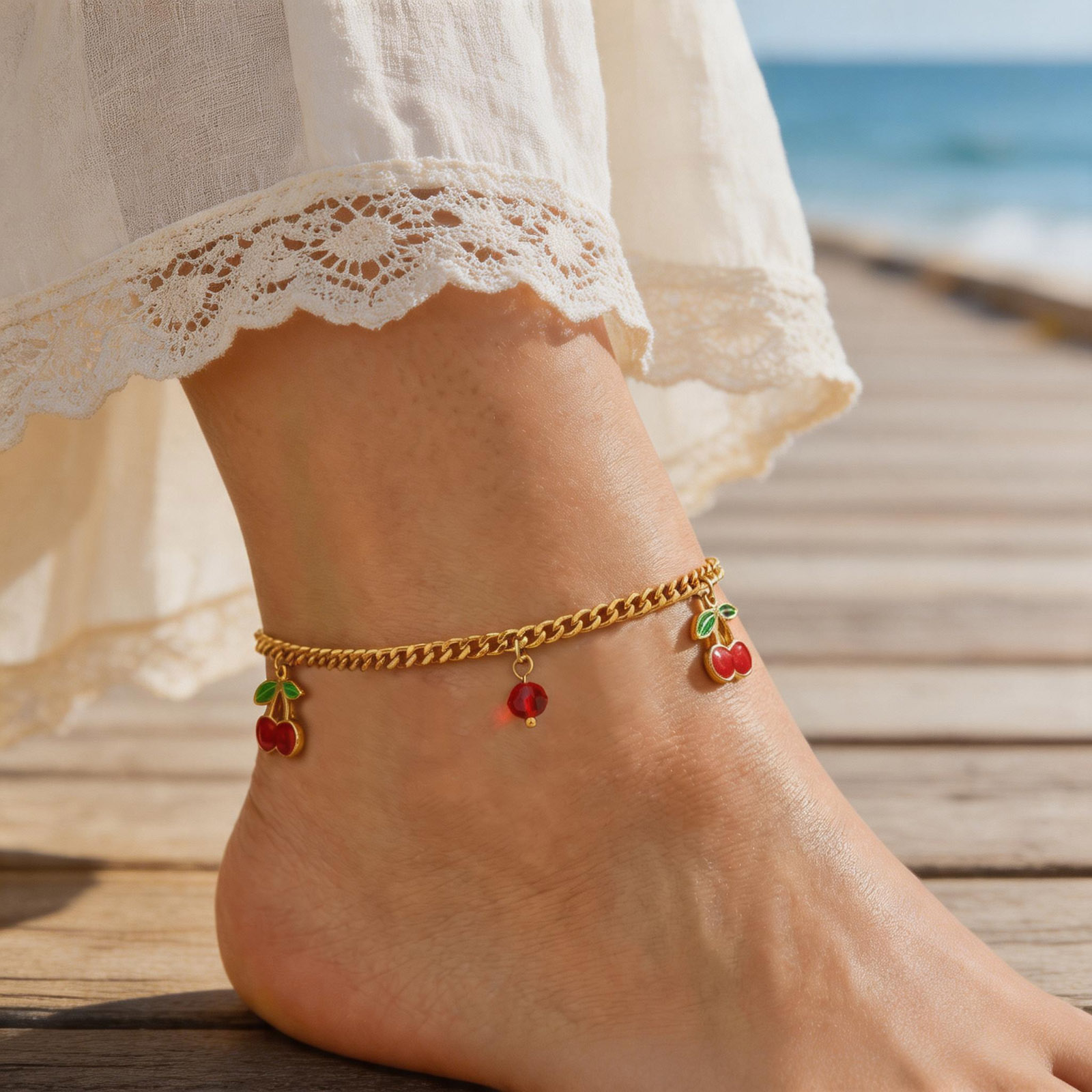 Tornozeleira Feminina de Aço I - Jc Jewelry & Watches avaliação e preço