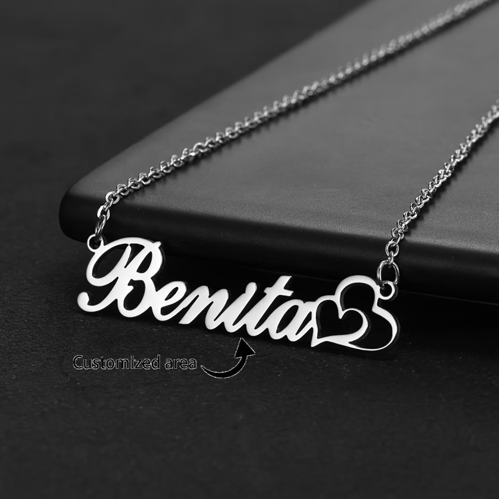Colar personalizado com nome e - Engraved Name Necklace avaliação e preço