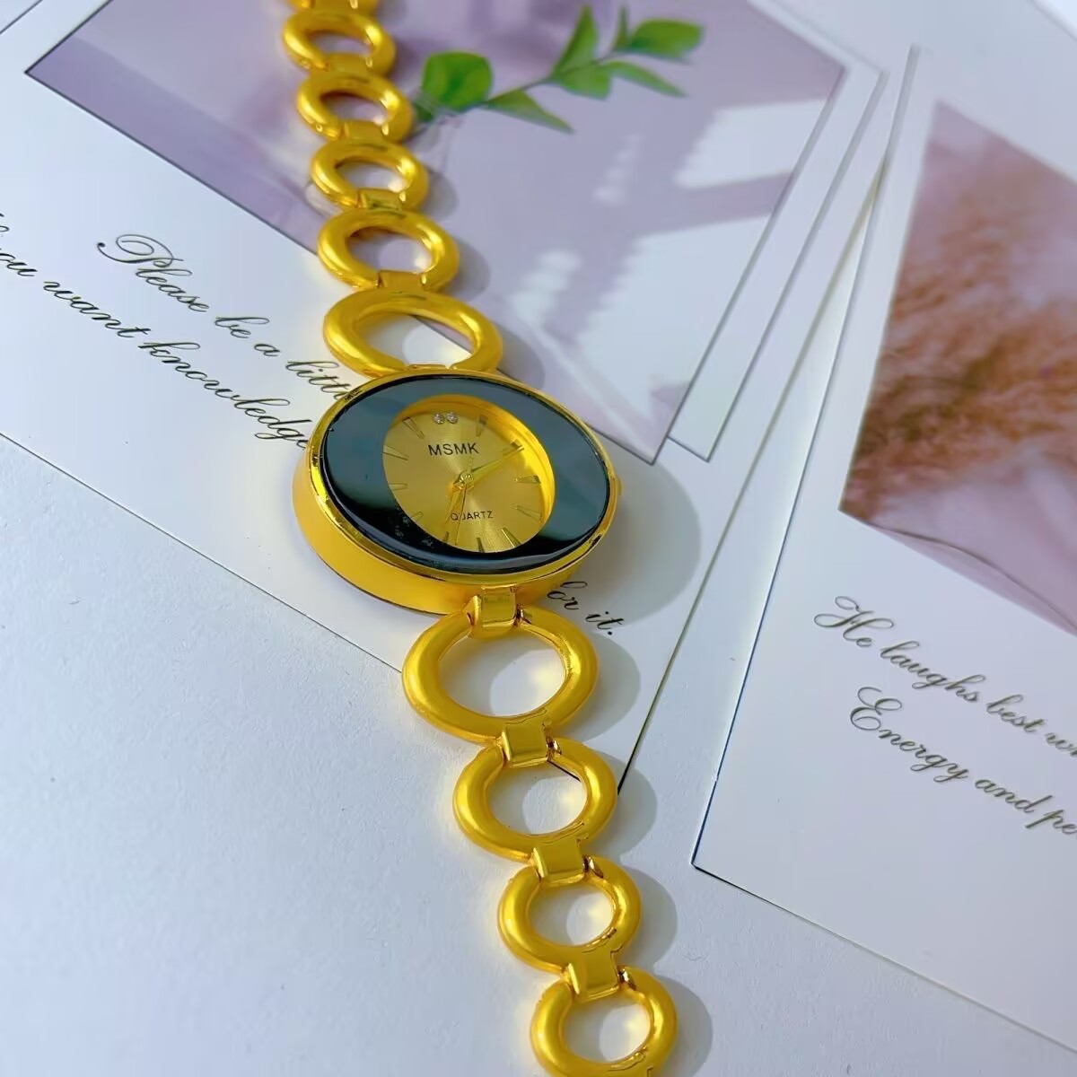 Novo relógio americano banhado - Jewelry With Watches avaliação e preço