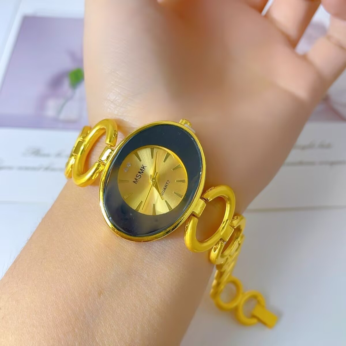 Novo relógio americano banhado - Jewelry With Watches avaliação e preço