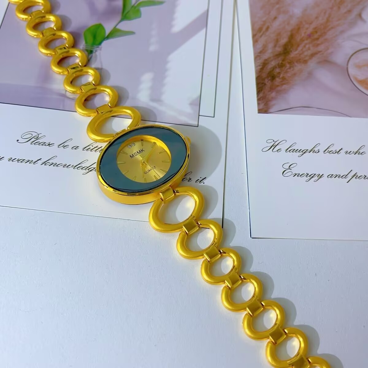 Novo relógio americano banhado - Jewelry With Watches avaliação e preço
