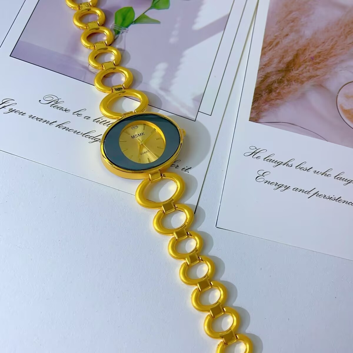 Novo relógio americano banhado - Jewelry With Watches avaliação e preço